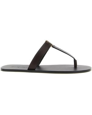 Saint Laurent 'Babylone' Sandals - Black