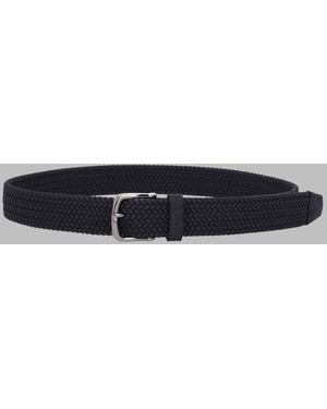 BOSS Braided Stretch Belt - Gray