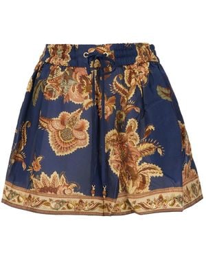 Zimmermann Clothing Shorts - Blue