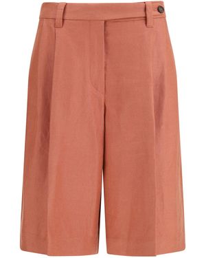 Brunello Cucinelli Sartorial Bermuda Shorts - Orange