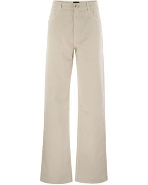 Fay 5-Pocket Pants - Natural