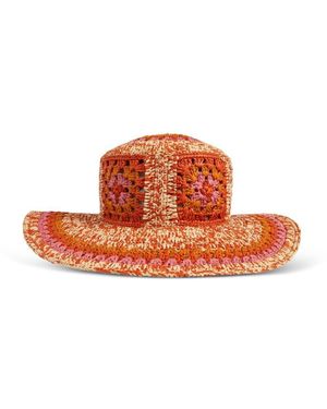 Loewe Crochet Fisherman Hat - Orange