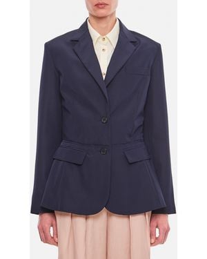JW Anderson Jw Anderson Viscose Blazer - Blue
