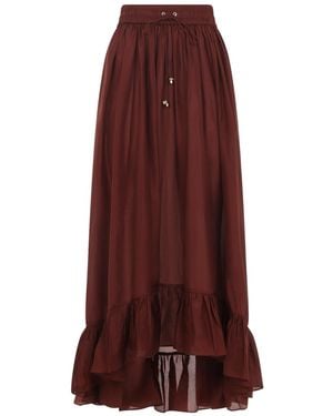 Zimmermann Elegant Maxi Skirt For - Brown