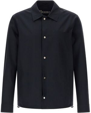 Herno 'Essence' Overshirt - Blue