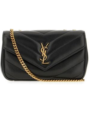 Saint Laurent Loulou Small Shoulder Bag - Black