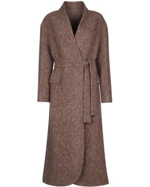 Brunello Cucinelli Overcoat - Brown
