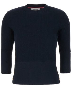 Thom Browne Clothing Knitwear - Blue