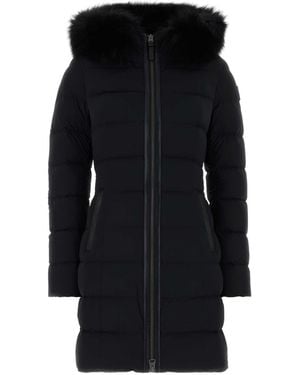 Mackage Calla Stretch Nylon Down Jacket - Black