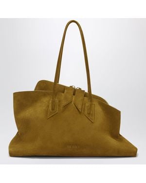 The Attico La Passeggiata Medium Bag Khaki - Green