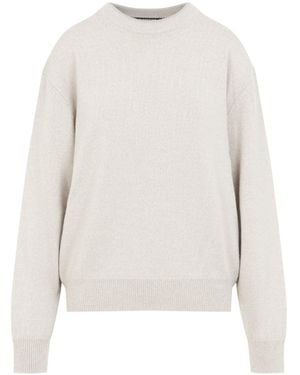Jacquemus Moulin Sweater - White