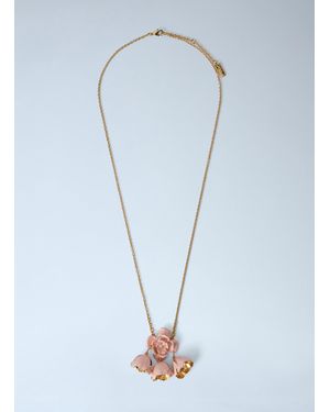 Chloé Chloé Floral Pendant Necklace - Blue