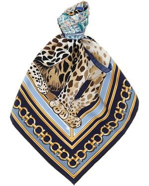 Ferragamo 'felindra' Scarf - Metallic