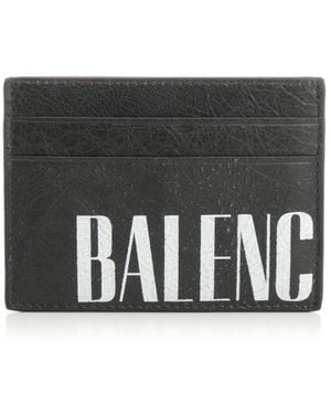 Balenciaga "Editor" Card Holder - Gray