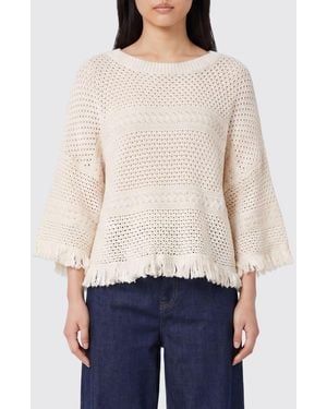 Max Mara Sweater Ecru - White