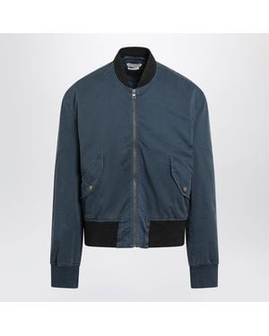 JW Anderson Cotton Jacket With Vintage Finish - Blue