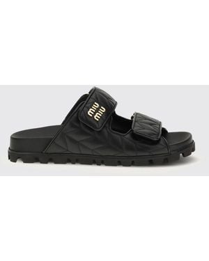 Miu Miu Heeled Sandal - Black