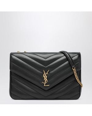 Saint Laurent Loulou Large Bag - Black