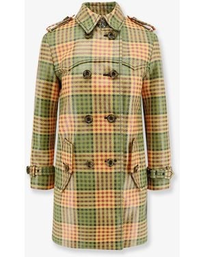 Burberry Summerside Madras Coat - Metallic