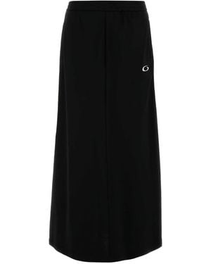 Balenciaga Loop Sports Icon Tracksuit Skirt - Black
