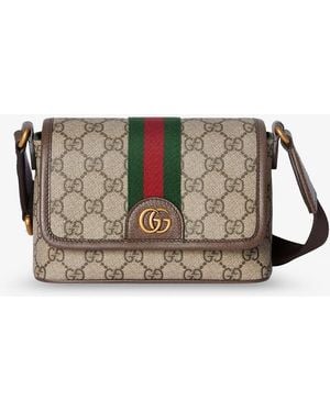 Gucci Mini Ophidia Gg Fabric Crossbody Bag - Multicolor