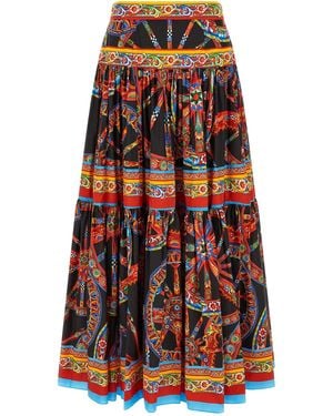 Dolce & Gabbana 'carretto' Skirt - Red