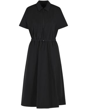 Moncler 'Midi' Polyamide Dress - Black