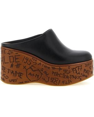 Chloé Chloé 'Maxime' Wedges - Brown