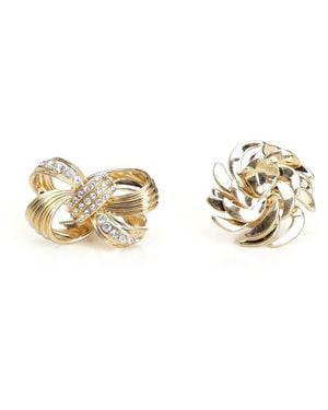 Miu Miu Metal Earrings - Metallic