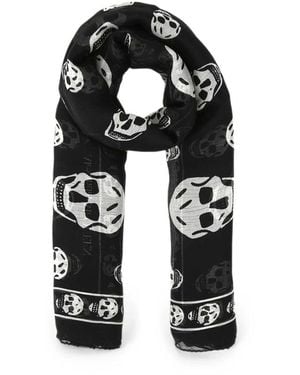 McQueen Scarves - Black