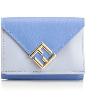 Fendi "Ff Diamonds" Wallet - Blue