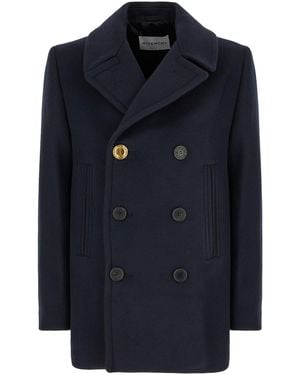 Givenchy Clothing Coats - Blue