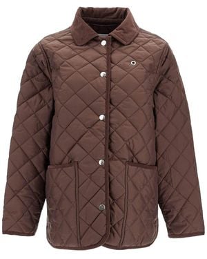 Saks Potts Aiden Quilted - Brown