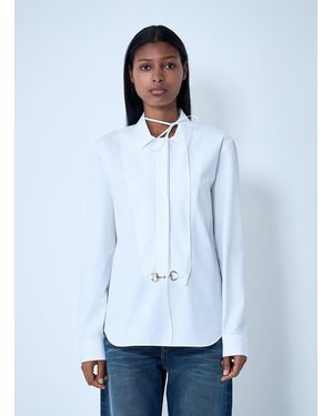 Gucci Horsebit Cotton Shirt - White