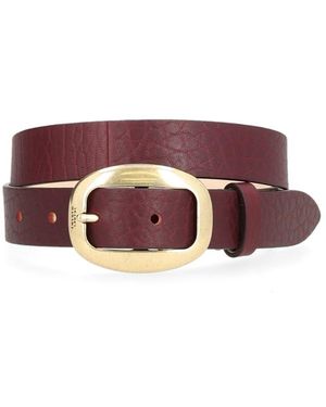 Isabel Marant Dara Leather Belt - Purple