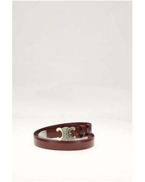 Celine Belt Medium - White
