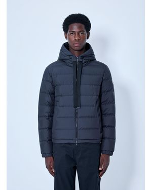 Moncler Zeflor Hooded Down Jacket - Blue