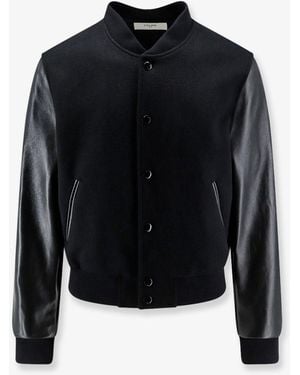 Celine Teddy Virgin Wool Jacket - Blue