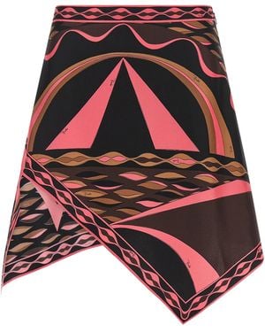 PUCCI 'Dune' Skirt - Red