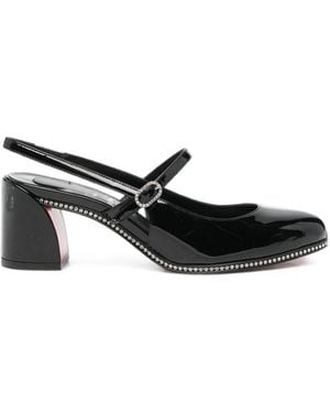 Christian Louboutin Jamistrass Patent Leather Pumps - Black