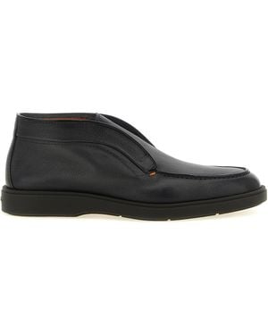 Santoni 'Digits' Ankle Boots - Black
