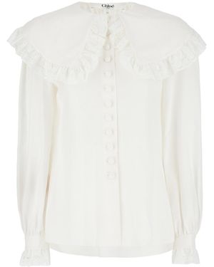 Chloé Clothing Tops - White