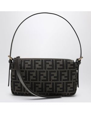Fendi Zip Top Small Bag - Black
