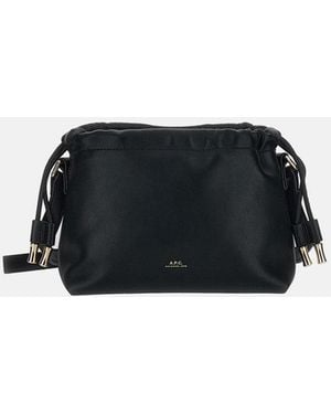 A.P.C. Ninon Mini Bag - Black