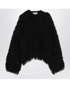 Fendi Cropped Jacket - Black