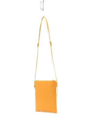Celine Take Away Leather Pouch - Metallic