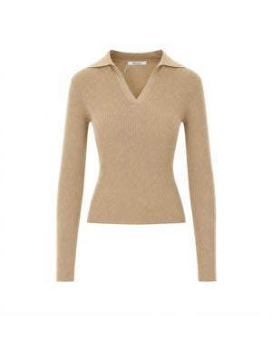 Max Mara Mxmgergo Sweater - Natural