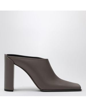 Alaïa Heeled Mules - Gray