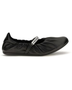 Jimmy Choo Jade Ballerinas - White