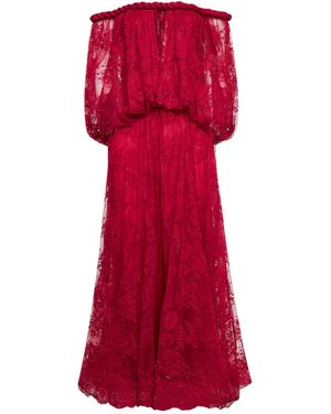 open lace back dress Women Fashion Solid Color Flare Long Sleeve Dress Elegant Round Neck  Bodycon Midi Pencil Dress Business Party Cocktail (Color : Red, Size :  Large) at Amazon Women's Clothing store main image 1